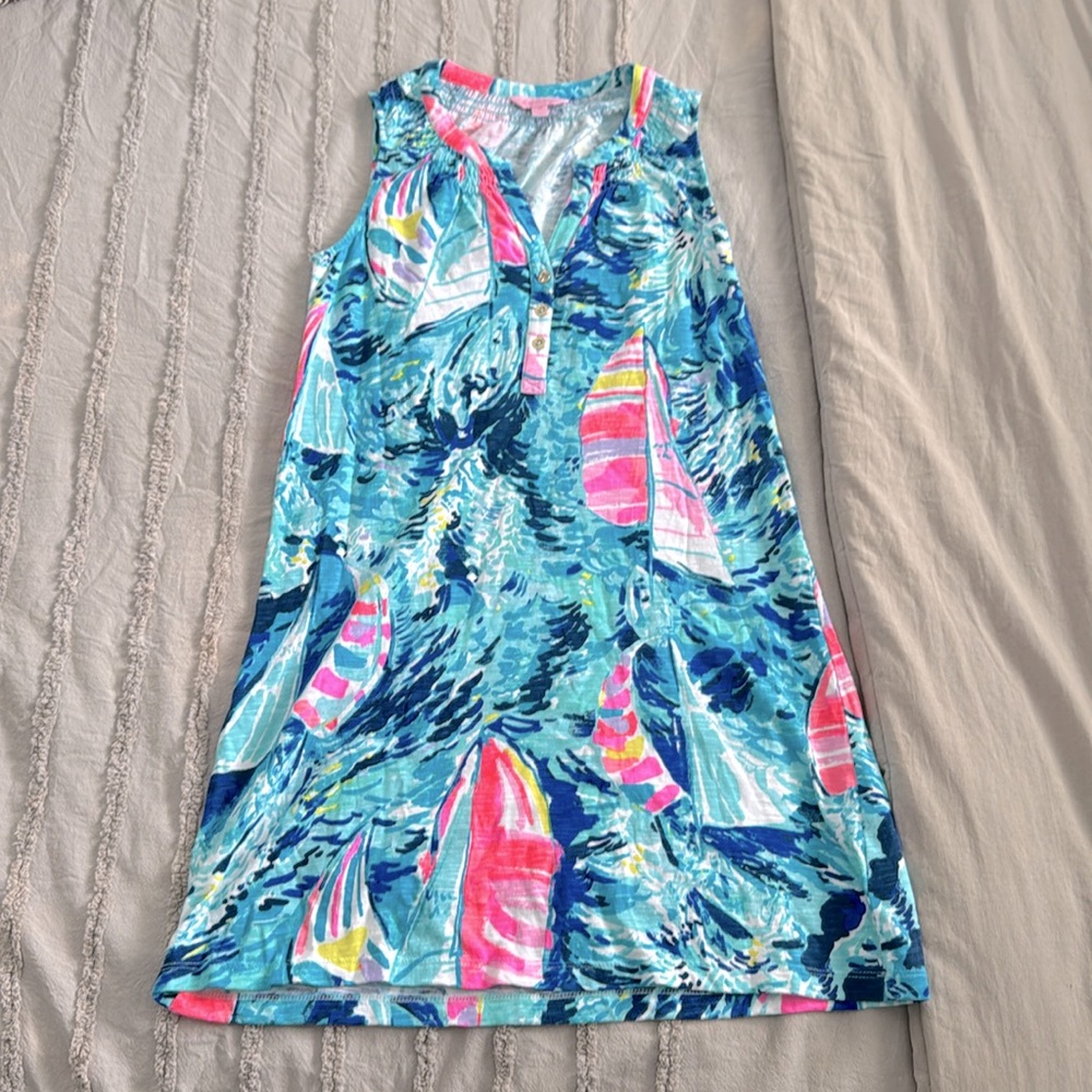 Lilly Pulitzer Women’s Sailboat Dress Size XS